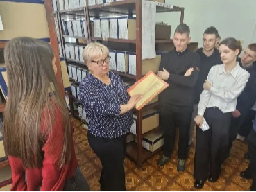 Экскурсия в сектор архива Нанайского муниципального района Экскурсия в сектор архива Нанайского муниципального района.